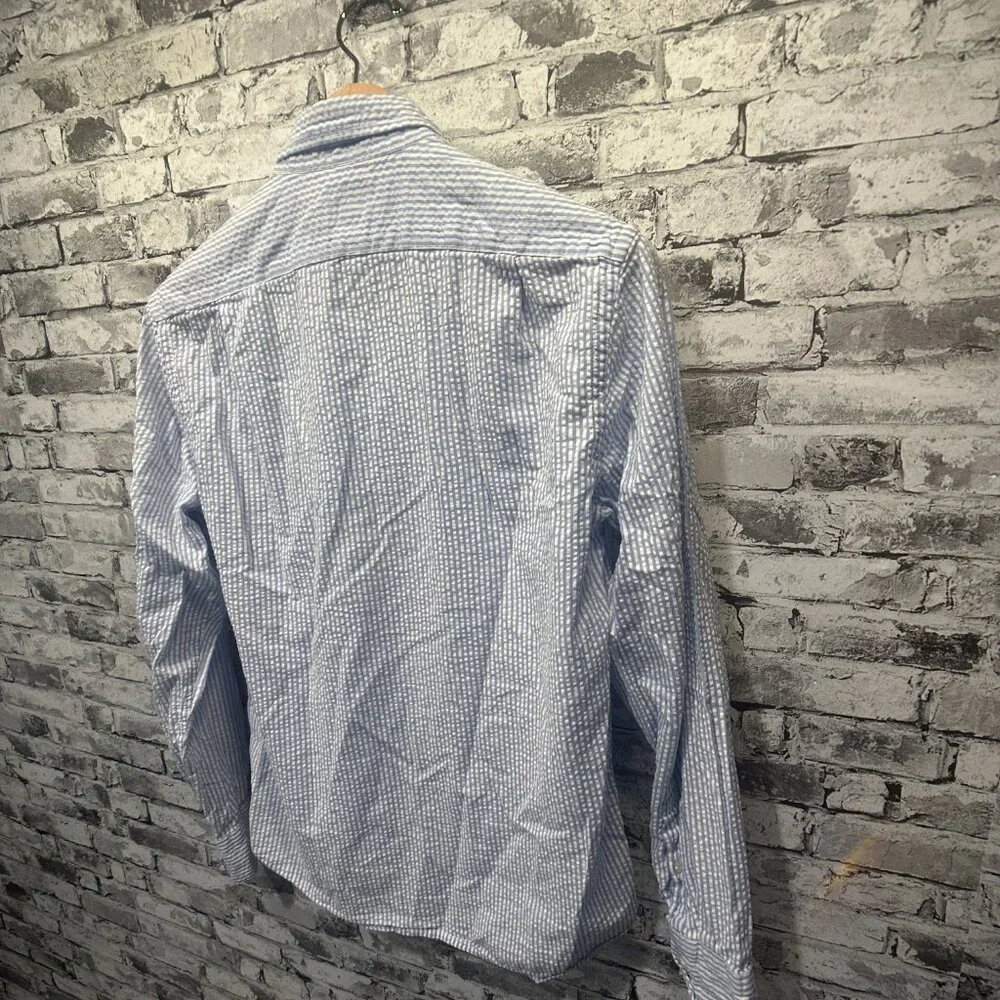 EUC J.Crew Stripped Button Down Shirt Size M